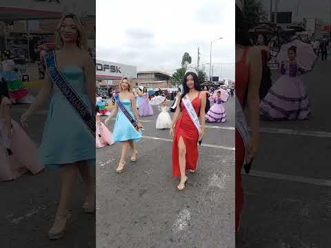 Bellas Mujeres Manabítas #desfile #reinasdebelleza #manabi #shorts #portoviejo