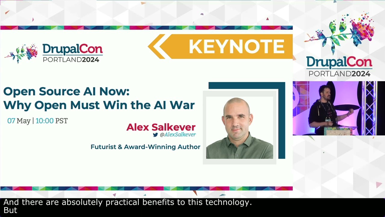 Keynote - Open Source AI Now - Why Open Must Win the AI War