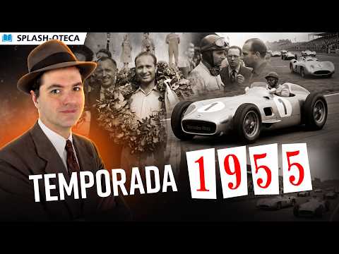 Splash'Oteca 1955: tricampeonato de Fangio na temporada mais mortal do automobilismo #F1