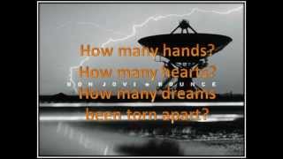 Bon Jovi - Undivided with lyrics