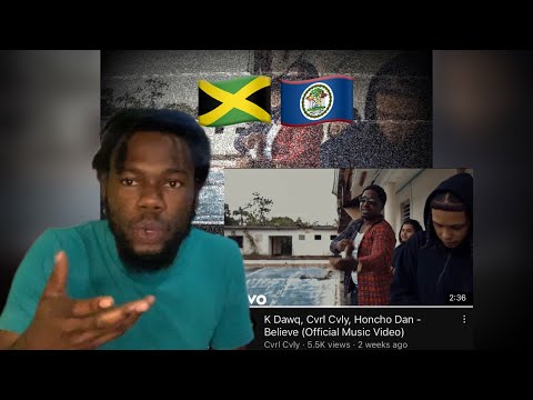 Jamaican🇯🇲Reacts To K Dawq, Cvrl Cvly, Honcho Dan - Believe (Official Music Video)