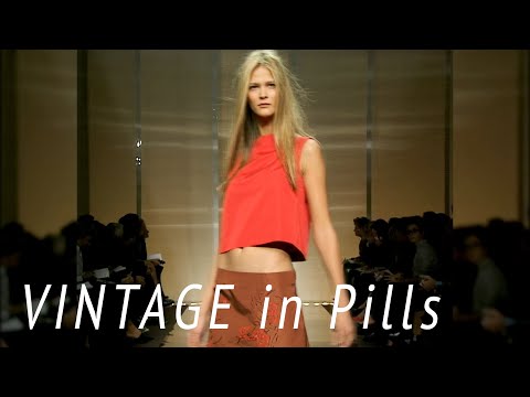 Vintage in Pills ALBERTA FERRETTI Spring 1999 Milan - Fashion Channel