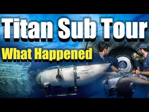Titanic Sub Tourism Expedition 😱 | Watch the full Titanic expedition | Titan tour | Titan Submarine