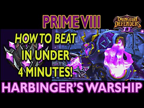 Prime 7 Harbinger's Warship in Under 4 Minutes!