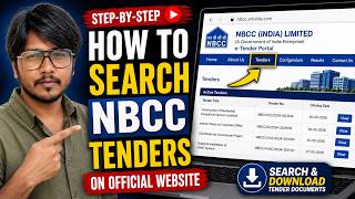 How to Search NBCC Tenders on the Official Website | Step-by-Step Guide for Beginners (2026)