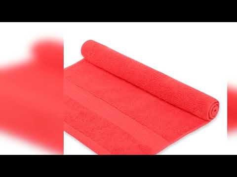 Trendbell Ultra Luxury 600 GSM Red Hand Towel