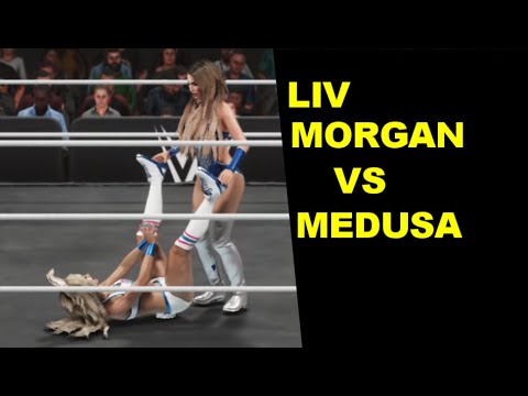 WWE 2K19 Liv Morgan vs Medusa - Extreme Rules Knockout Match