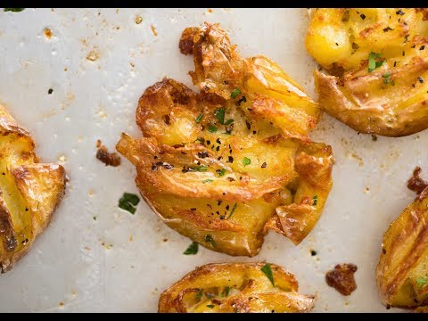 Crispy Smashed Potatoes