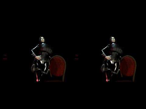 Selene Chair Dance 3D - Sample of stereoscopic capture from VAM with more complex edits