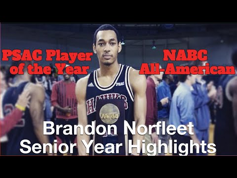 Brandon Norfleet 2016 Senior Year Highlights