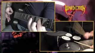 Benediction - Agonised Guitar & Drum Cover