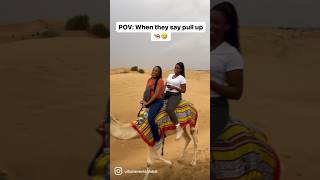 Our type of “pull up” 🥳🔥😎#UrbanEventsGlobal #Dubai #BlackInDubai