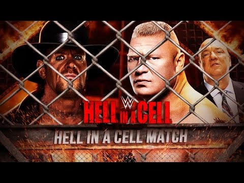 WWE Hell In A Cell 2015 - Brock Lesnar vs Undertaker - Hell In A Cell - ( HIAC ) Match HD