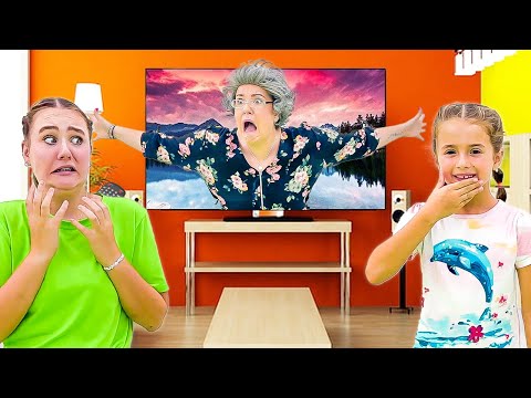 Ruby and Bonnie Homework Story Not to Watch Too Much TV