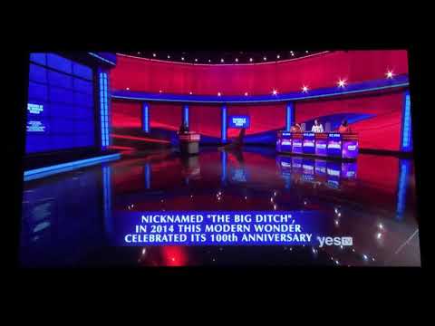 Final Jeopardy, **new think music** 🤔 - College Championship 2020 Day 1 (4/6/20)