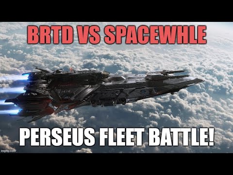 Star Citizen - 4v4 Perseus Fleet Battle (BRTD vs SPACEWHLE)