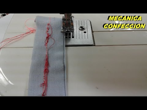 Why does the family sewing machine sew loosely at the bottom?