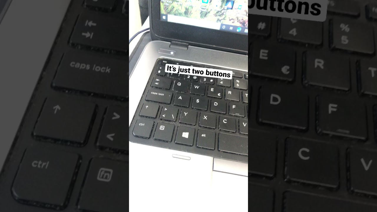 Shift + Windows + ctrl + f5? #shorts