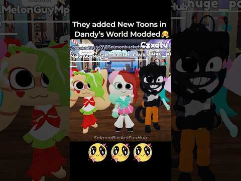 New Toons added in Dandy's World Modded #dandysworld #dandysworldmodded #roblox #update