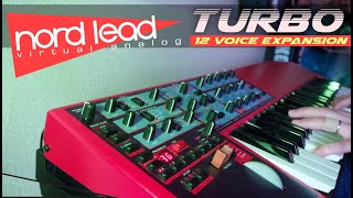 Video thumbnail for NORD LEAD 1 -  SOUND DEMO - 12 VOICE EXPANSION (1995)-  No Talking Only Playing by Eaglechild