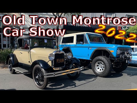 Old Town Montrose Car Show 2022 - 20th Annual