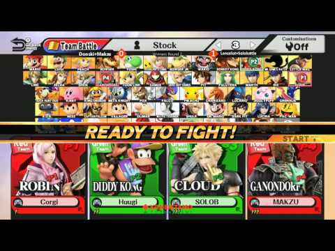 Koneistamo 16 - WiiU Doubles - Winners Semis - Makzu+Donski vs Solobattle+Lancelot