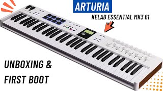 Arturia Keylab Essential MK3 61 Key Keyboard MIDI Controller unboxing and Quick Review