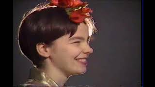 Björk - Interview @ The New Music, Montreal, Canada, March, (1990) [Remastered]