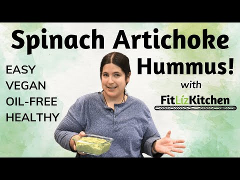 You Need to Try This Spinach Artichoke Hummus (WFPBNO Healthy and Vegan)