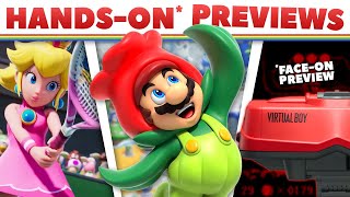 We PLAYED Mario Tennis Fever, NSO Virtual Boy, & Bellabel Park! (Hands-On Previews!)
