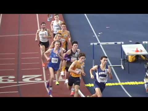 2018/01/20 Boys Championship Mile Yale HS T&F Classic