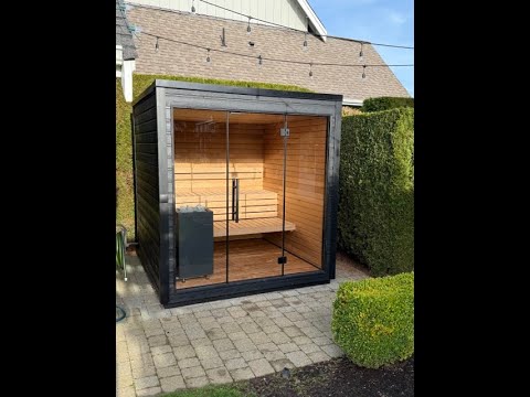 Auroom Mira L Sauna Build (Timelapse)