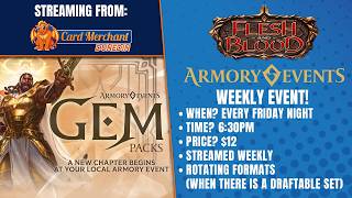 🔴 LIVE @ Card Merchant Dunedin: Armory Event - Classic Constructed | Friday, 20th March 2026