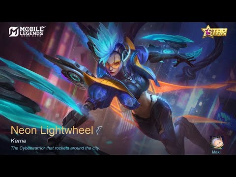 Karrie "Neon Lightwheel" Annual Starlight Skin 2020