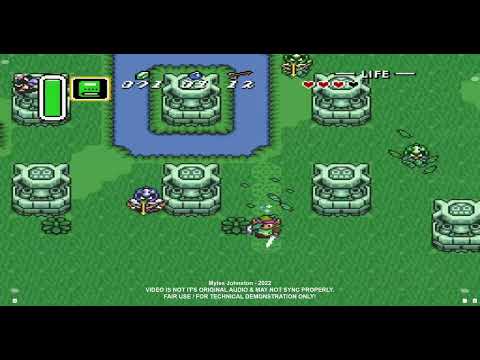 FREEMiXX  - ZELDA "A LINK TO THE PAST" VS DJ Q-BERT. [EPILEPSY AND SPOILER WARNING!]