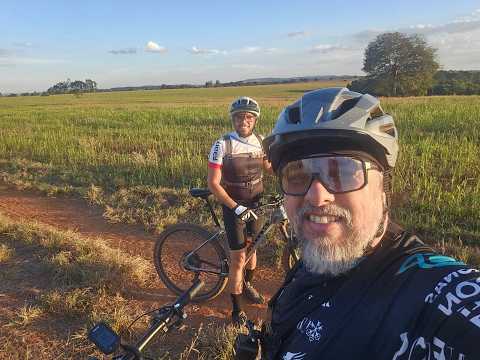 Testando rota criada no GPS para Caldazinha - GO
