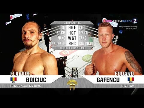 Colosseum Tournament 25 - Flavius “The Samurai” Boiciuc  vs Eduard "The Blitz" Gafencu - FULL FIGHT