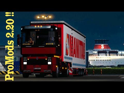 ETS2 1.28 ProMods 2.20 Renault Magnum Integral Oslo - Trondheim