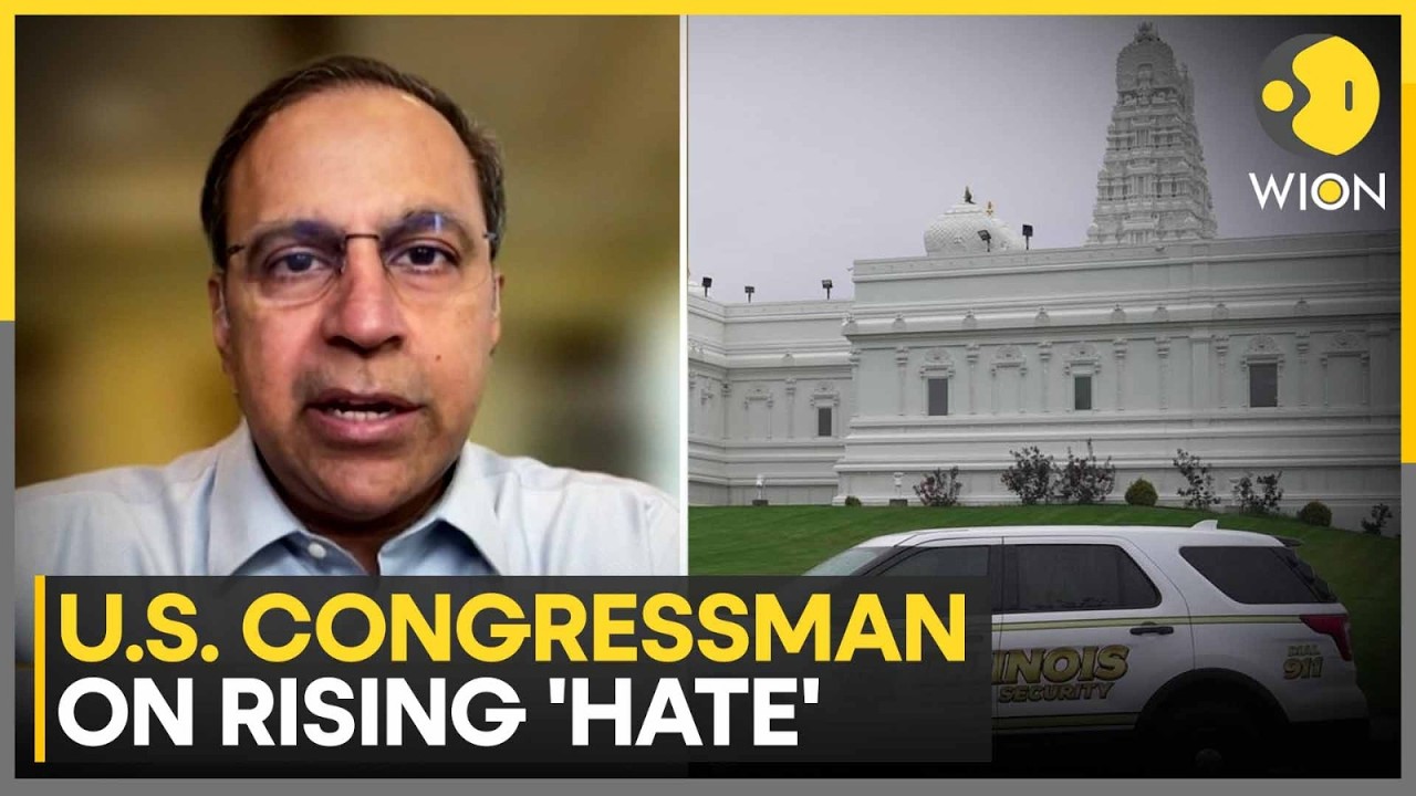 Raja Krishnamoorthi Hits Out At Vance's Rhetoric | WION Exclusive