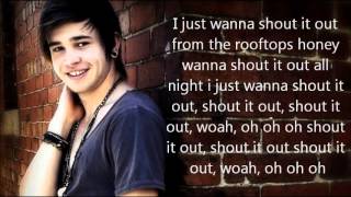 Reece Mastin- Shout it out lyrics on screen!!
