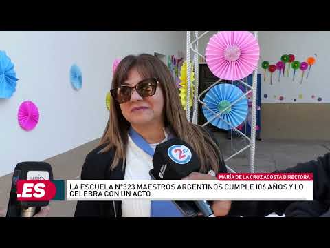 La Escuela N°323 "Maestros Argentinos" de Puesto Viejo celebró 106 años