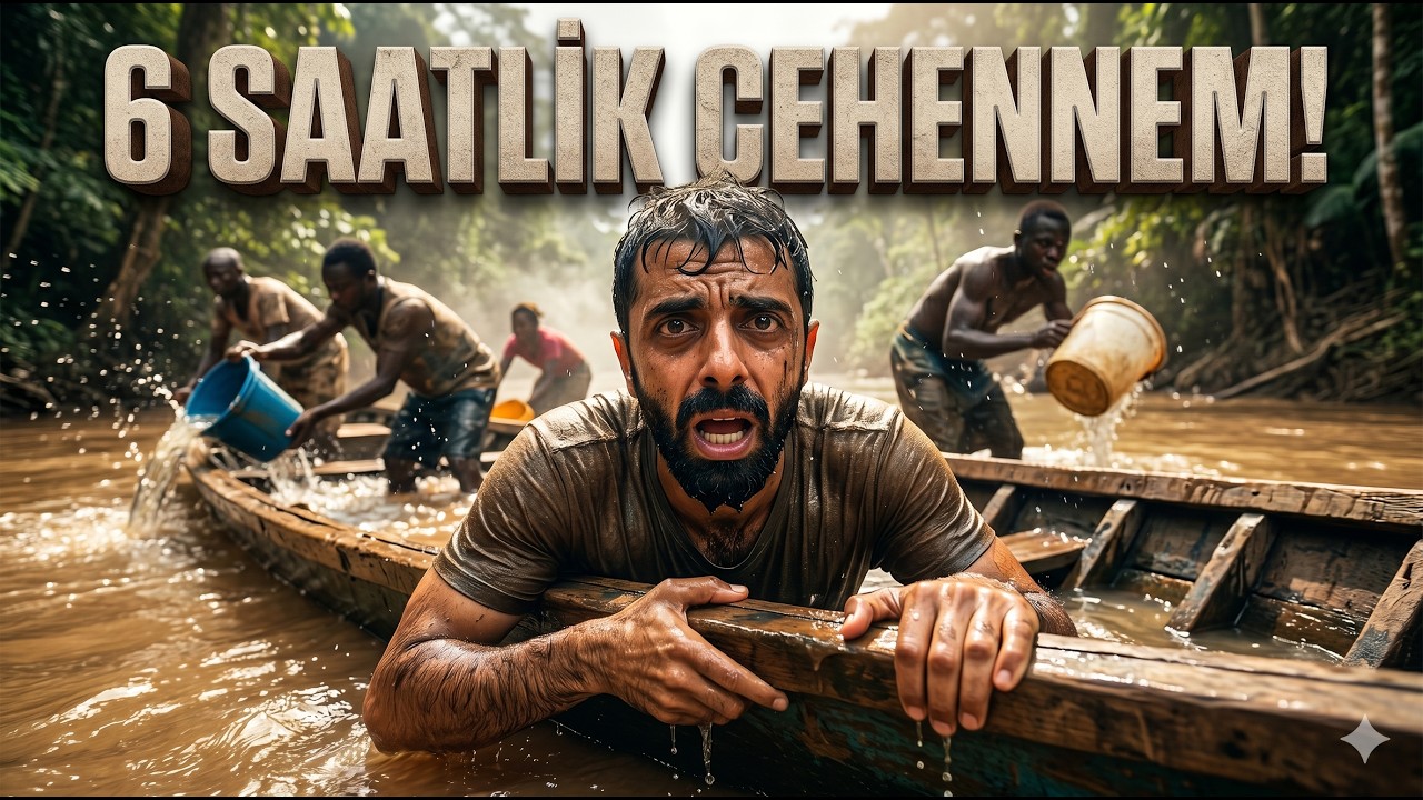 Afrikada' Su Alan Tekne İle Yolculuk - Okyanusta Ölümüne Yolculuk