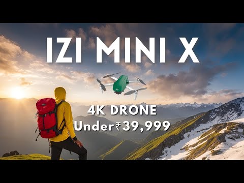 IZI Mini X Nano Fly More Combo 4K Drone Review Video 2
