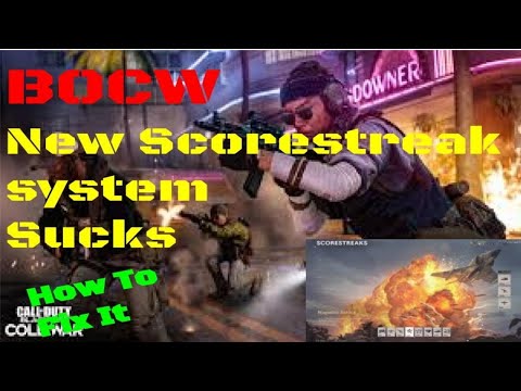 The New Black Ops Cold War Scorestreak System Sucks ( How To Fix It )