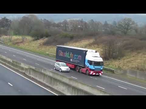 MALCOLM LOGISTICS ON M5 GLOUCESTER JAN 2018