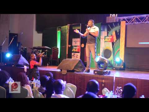 Comedian Emeka Smith performs live @ Naija FM Comedy Jam