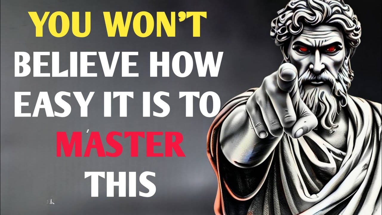 Master Your Mind: Why STOICISM Makes You Unstoppable!\