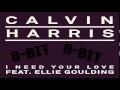 Calvin Harris I Need Your Love 8 BIT Versión