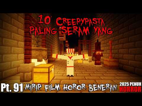 10 Creepypasta MINECRAFT & ROBLOX Yang Mirip FILM HORROR BENERAN & Gak Boleh Kamu Remehkan!!