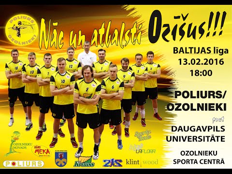 2016.02.13 VK Poliurs/Ozolnieki vs Daugavpils Universitāte 4 .seta galotne